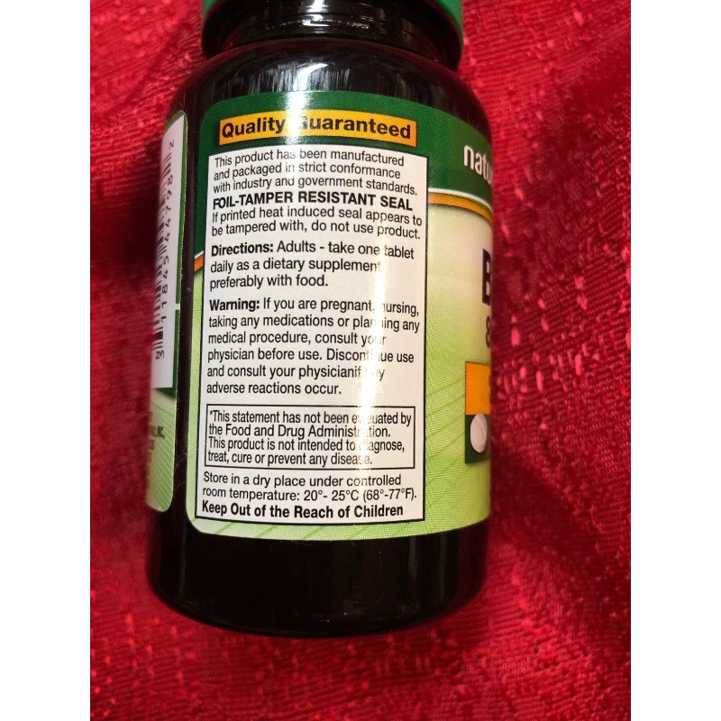 Natures Measure / Peoples Choice Lot Of 2 Biotin For