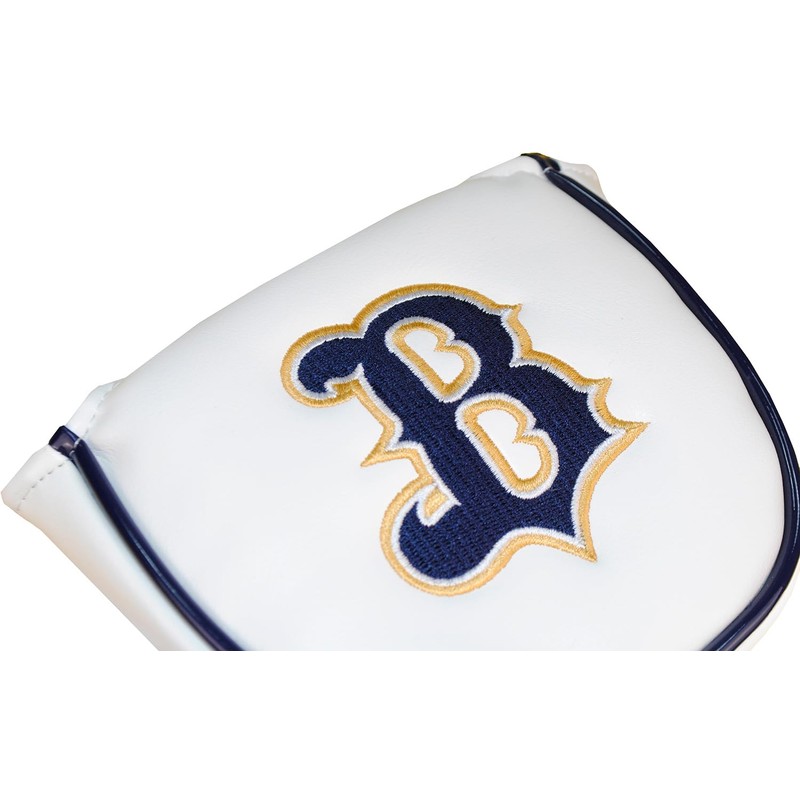 LEZAX OBPC-5815 OLIX Buffaloze Putter Cover for Neomallet, White