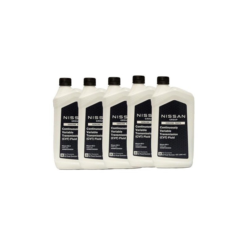 Nissan Genuine OEM CVT-2 Transmission Fluid 999MP-NS200P (5 Quarts)