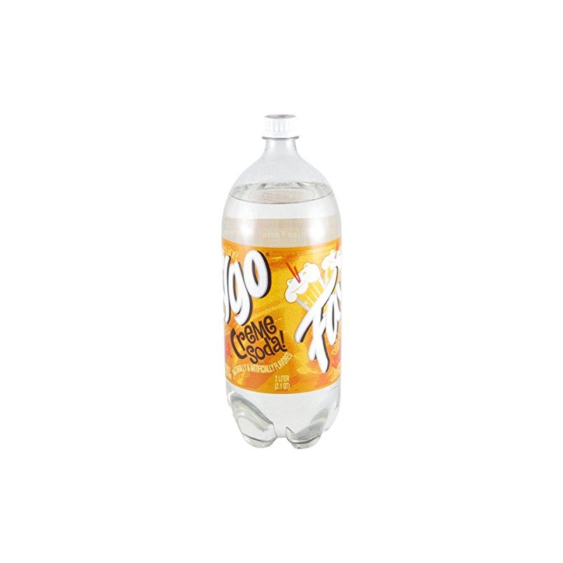 Faygo vanilla cream soda, 2-liter plastic bottle