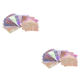 Healvian 48sheets Nail Art Stencils Set Reusable Designs for Unique Nail Art for Creative Manicures and Supplies for Home Use Salon