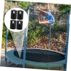 NOLITOY 6pcs Durable Trampoline Pole Caps Easy Installation Trampoline Replacement