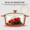 Overmont Enameled Cast Iron Dutch Oven - 7QT Pot with