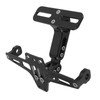 Motorcycle License Plate Bracket CNC Aluminium Alloy Universal Adjustable Motorcycle
