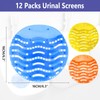 Urinal Screen Deodorizer, 12 Pack Urinal Cakes Bulk Scented Anti-Splash,