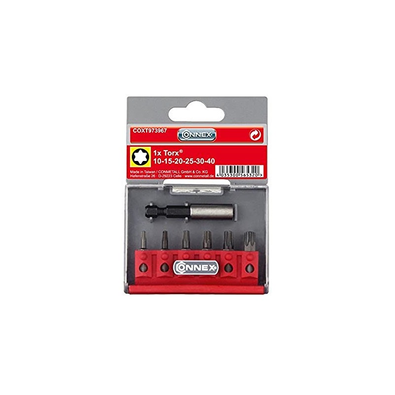 Connex COXT973967 Bit Set Torx Magnet Holder (7 Pieces)