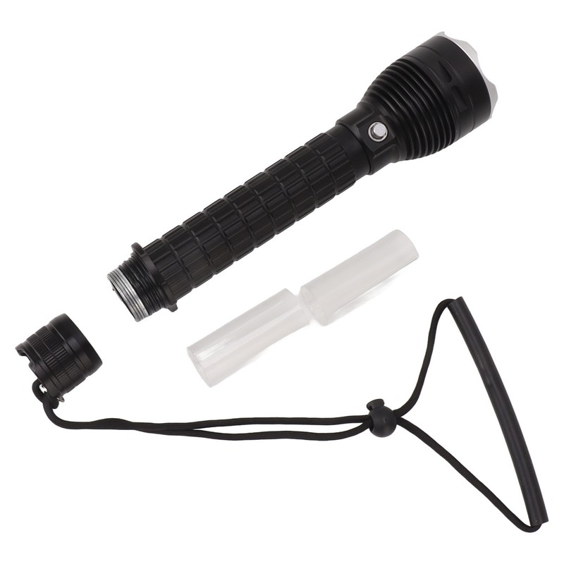 Diving Flashlight 3200 Lm IPX8 Waterproof Aluminum Alloy 3 Lighting