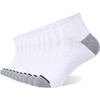 EnerWear 10P Pack Unisex Cotton Moisture Wicking Cushion Ankle Socks