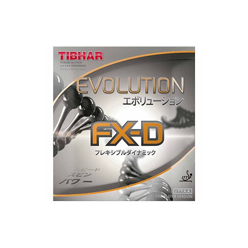 Tibhar Evolution FX-D Rubber 2.2 mm Red