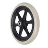 Wheelchair Wheel 8in PU Walker Caster Replacement Skidproof with Ball