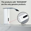 Automatic Sensor Touchless Bathroom Faucet, Waterfall Single Hole Bathroom Sink