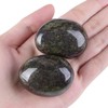 GUJOXILA 1.6"-2" Dragon Blood Stone Crystal Large Polished Healing Crystals