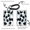 SHININGEYES ID Card Badge Holder Key Chain Plastic Spring Rope