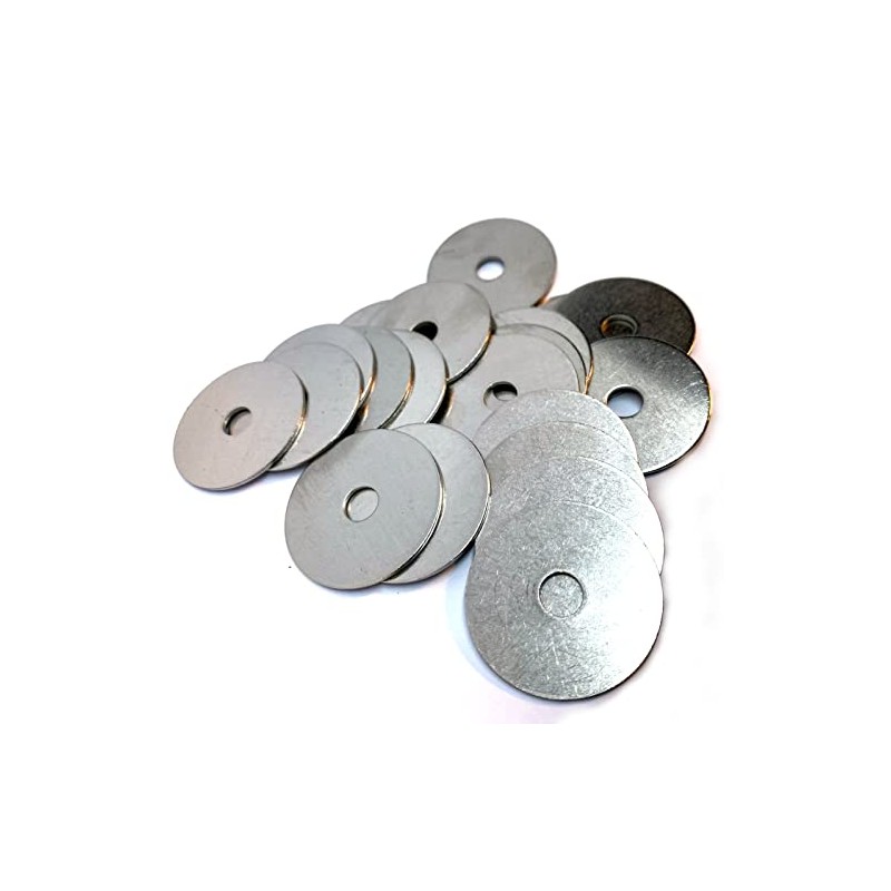 M8 x 40mm Penny Washer, A4 (316) Stainless Steel (Pack