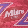 Mitre Attack Unisex Adult Football, Pink/Purple/White, 4