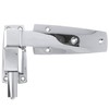1-3/8" Offset Polished Chrome Cam-Rise Walk-in Door Hinge with Spring