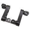 Motorcycle Foot Peg Highway Bracket 360° Adjustable Rugged Foot Peg