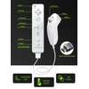 (White *2) Remote Controller with Motion Plus for Wii/WII U,