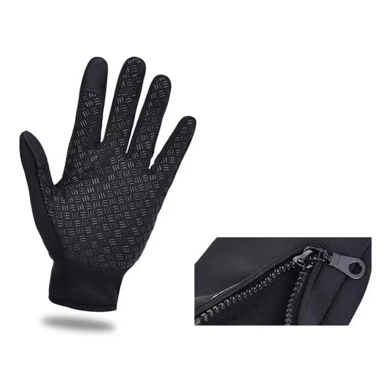 TechMel Guantes Neopreno Touch 2 Puntos Antiderrapante Contra Agua