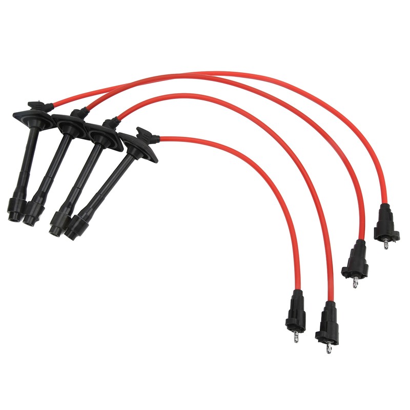 4Pcs/Set Spark Plug Wire Set Ignition Cable Kit 90919‑22400 Replacement