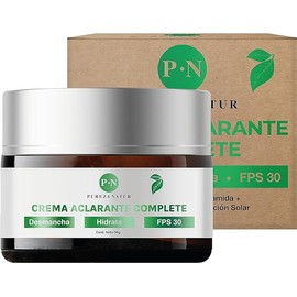 PUREZA NATUR Crema Facial aclarante para paño en cara y cuerpo | Humecta y aclara la piel desvanece arrugas y repara cutis face repair