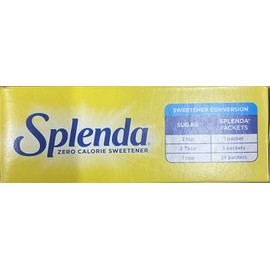 SPLENDA Zero Calorie Sweetener 200 Count Packets 7 oz Box
