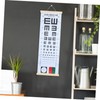 KOMBIUDA Vision Test Chart Kit Eye Exam Tool for School