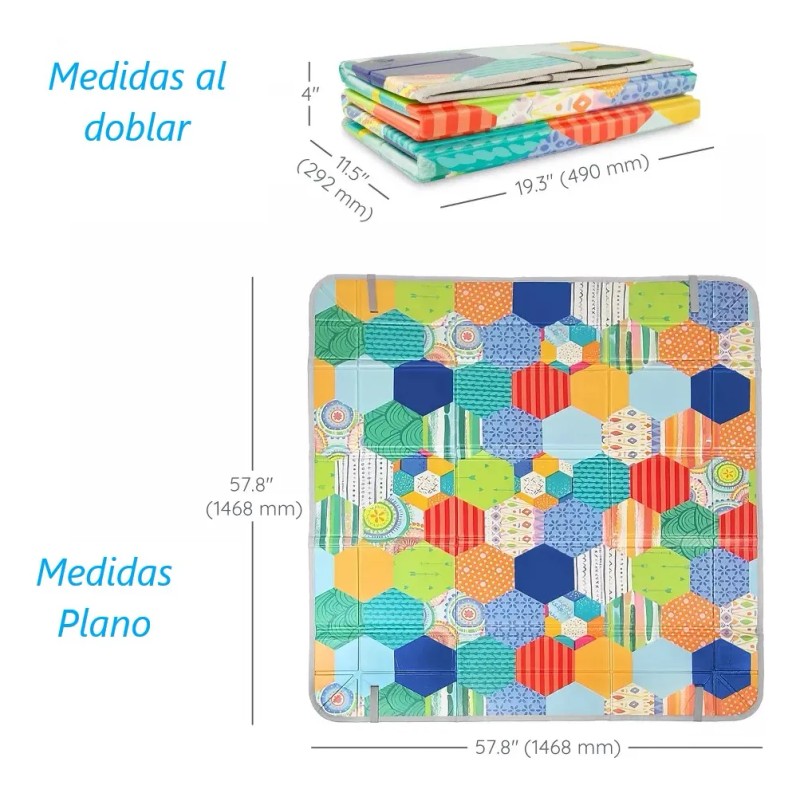 Tapete Para Bebe Espuma Suave Infantino