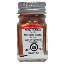 Testor's 1151TT 1/4 Oz Copper Metallic Enamel Hobby Paint
