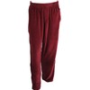 Sweatsedo Mens Velour Tracksuit (Large, Burgundy)