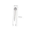 TOVINANNA Eyebrow Shaper Tool with Precision Tweezers and Brush Stainless