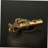 Kisangel Whistle Dragon Head Keychain 2pcs Sports Whistle High Volume