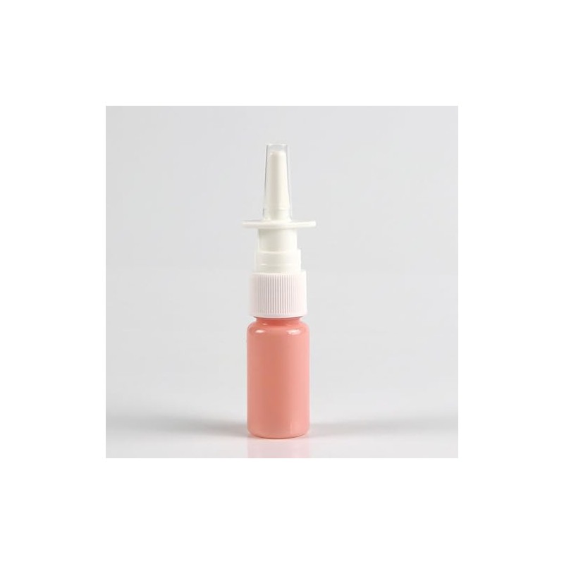 8 frascos atomizadores de nariz de 20 ml, rellenables, nasales,