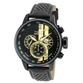 Invicta Men's 19289 S1 Rally Analog Display Japanese Quartz Black Watch