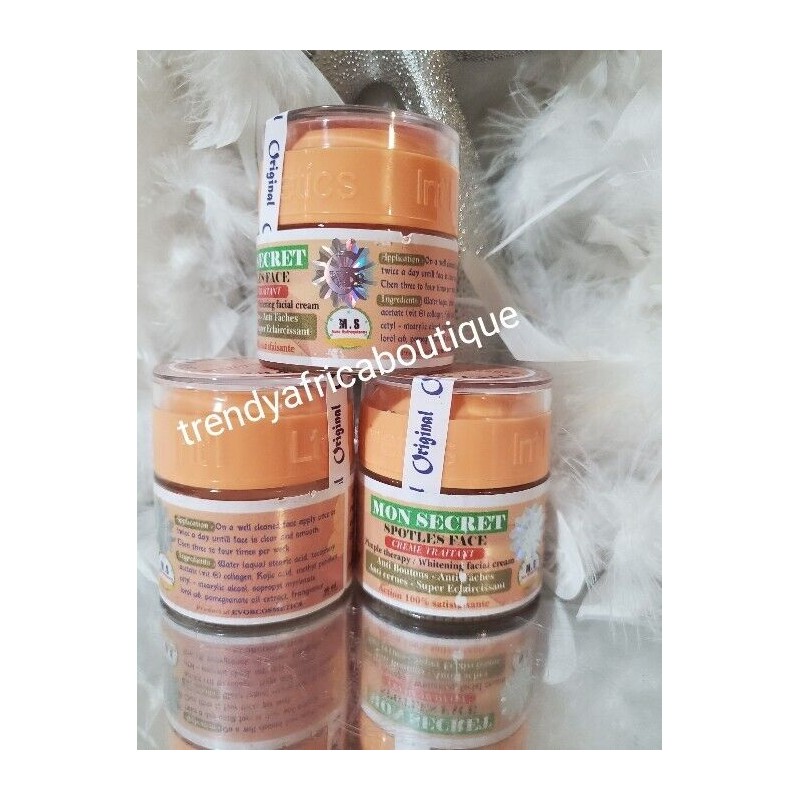 SECRET X 1 Jar Mon Secret Spotless Moisturizing Face Cream.