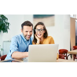 KAIAIWLUO Blue Light Blocking Glasses, Pack of 2 Blue Light Filter Glasses, Unisex Anti-Blue Light Glasses, Women's Men's Glasses, Lightweight Retro Computer Glasses, Blocking Blue Light from PC, TV