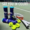 Beans Royale Tennis Balls 4 Pack for All Tennis Balls,