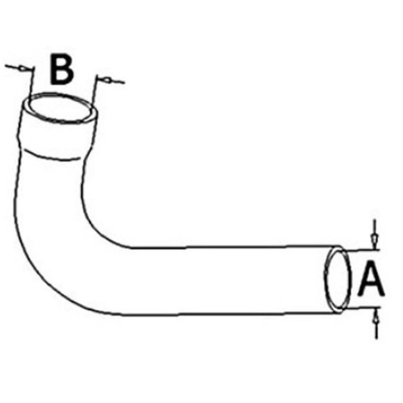 RAParts 235356 Lower Radiator Hose Fits Allis Chalmers D17 D19