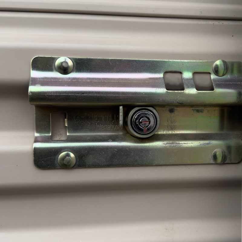 RiKey Security - Storage Cylinder Lock with 3 Tubular Keys