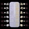 2 Boxes Flat Back Rhinestone&Pearls Kits for Nail Art, Face