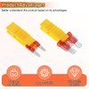 GAOLAOSY Automotive Fuse Puller Tool, Plastic Car Fuse Extraction Tool,