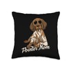 Pointer Mom German Shorthaired Pointer Throw Pillow