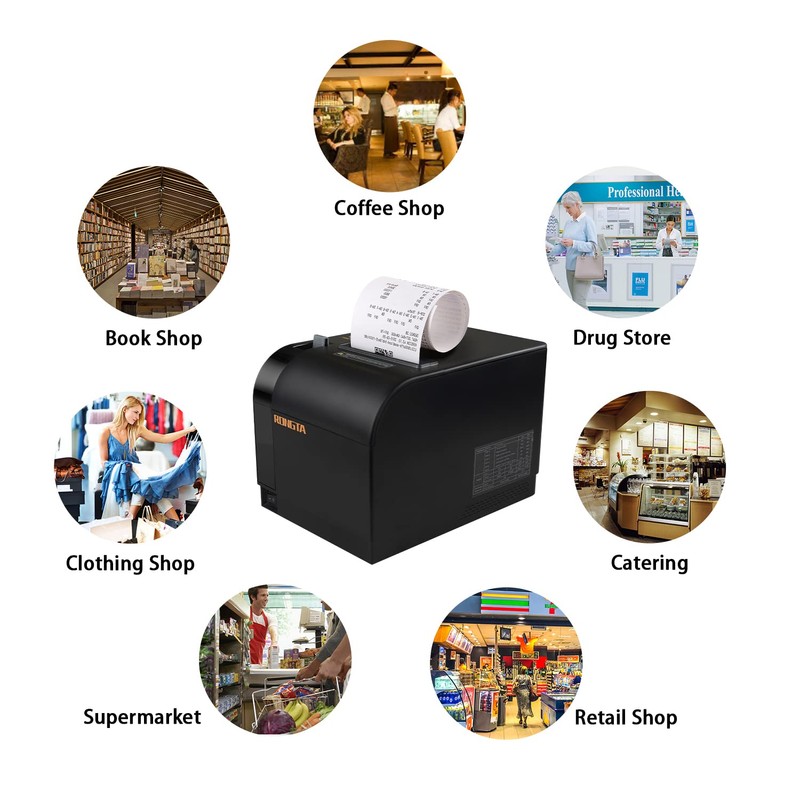 Rongta Thermal Receipt Printer, 80mm Receipt Printers, Thermal Pos Printer