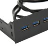 USB3.0 Hub Front Panel 5Gbps 4 Ports 19pin Optical Drive