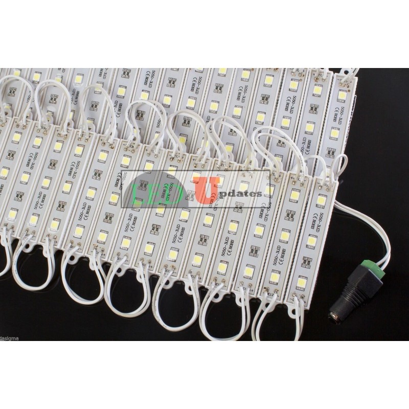 LEDUPDATES 20ft FLASHING STOREFRONT WINDOW White 5050 LED LIGHT Module