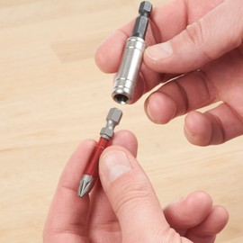 Trend Snappy Magnetic Bit Holder for Impact Drivers, 66mm Long, SNAP/BH/ID