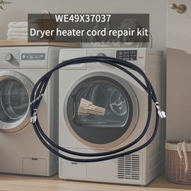 The PANSTS WE49X37037 Dryer Heater Harness is compatible with GE and Hotpoint Dryer Heater Repair Kit compatible WE49X37037 WE49X32946 PD00084037