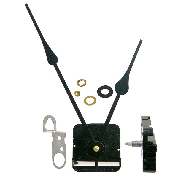 Takane Hi Torque Clock Movement With Hands to Fit Dials Up To 14 Inches in Diameter