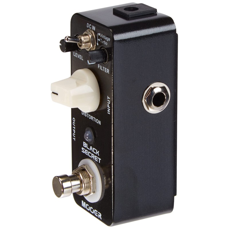MOOER Black Secret, distortion micro pedal