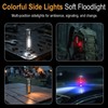 BORUIT RJ28 Mini EDC Keychain Flashlight,Rechargeable 410 Lumens LED Keyring